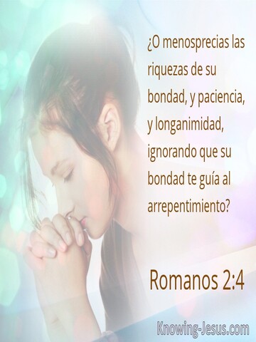 Romanos 2:4 (plata)